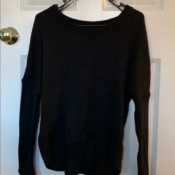Black knit sweater - Picture 1 of 3